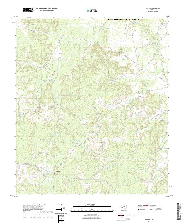 Noxville 2022 topographic map thumbnail