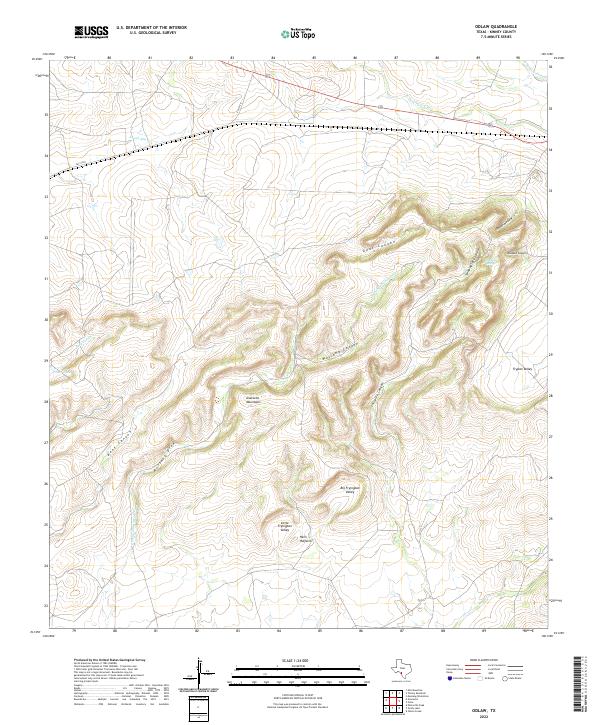 Odlaw topographic map thumbnail