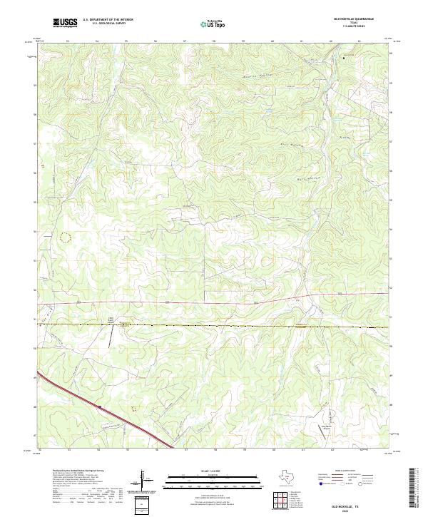Old Noxville topographic map thumbnail