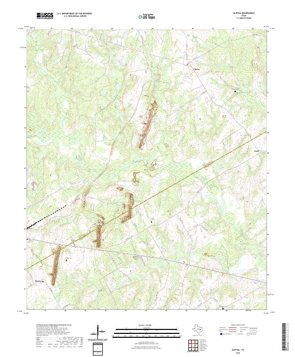 Oletha topographic map thumbnail