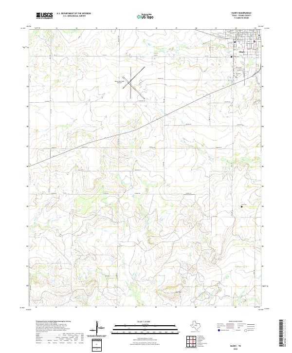 Olney topographic map thumbnail