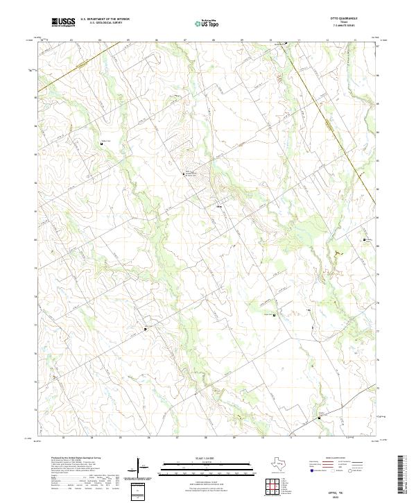 Otto topographic map thumbnail