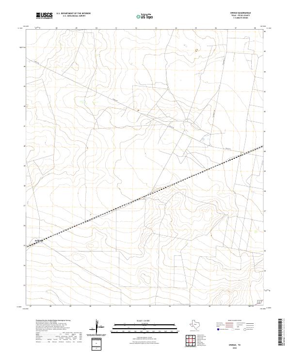 Owego 2022 topographic map thumbnail