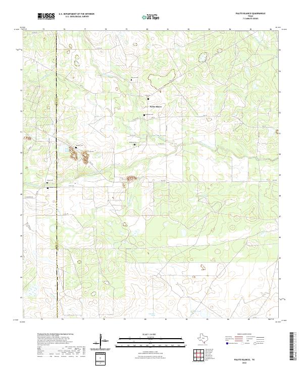 Palito Blanco topographic map thumbnail