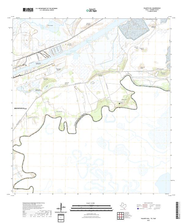 Palmito Hill topographic map thumbnail