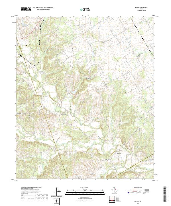 Paluxy topographic map thumbnail