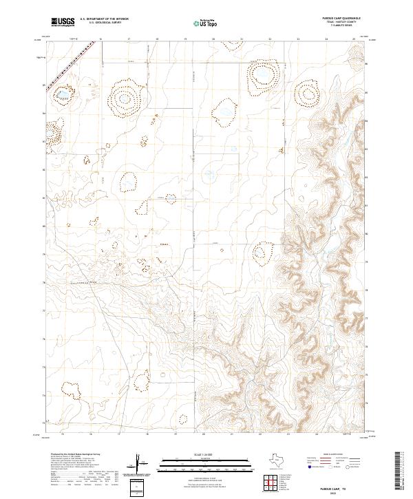Pardue Camp topographic map thumbnail