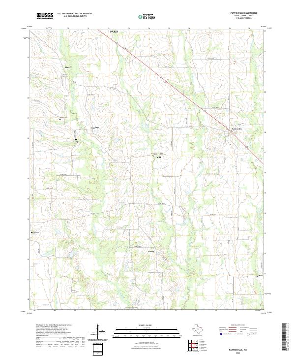 Pattonville topographic map thumbnail
