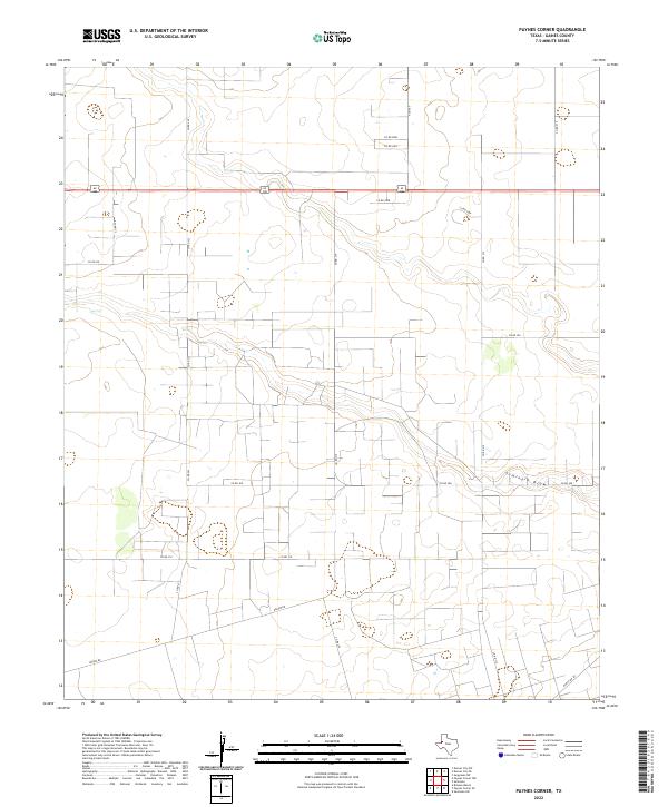 Paynes Corner topographic map thumbnail