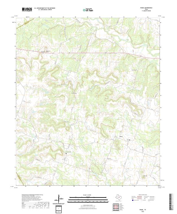 Pearl topographic map thumbnail