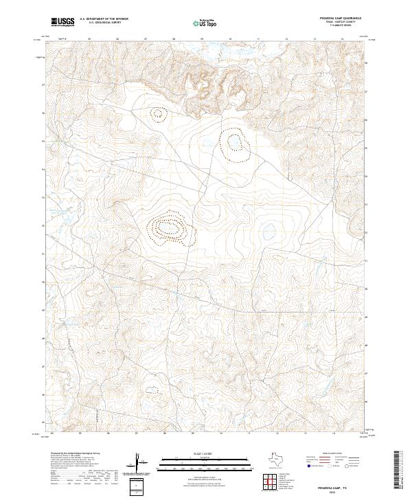 Pedarosa Camp topographic map thumbnail