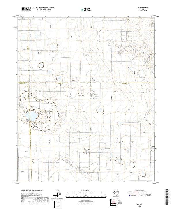 Pep topographic map thumbnail