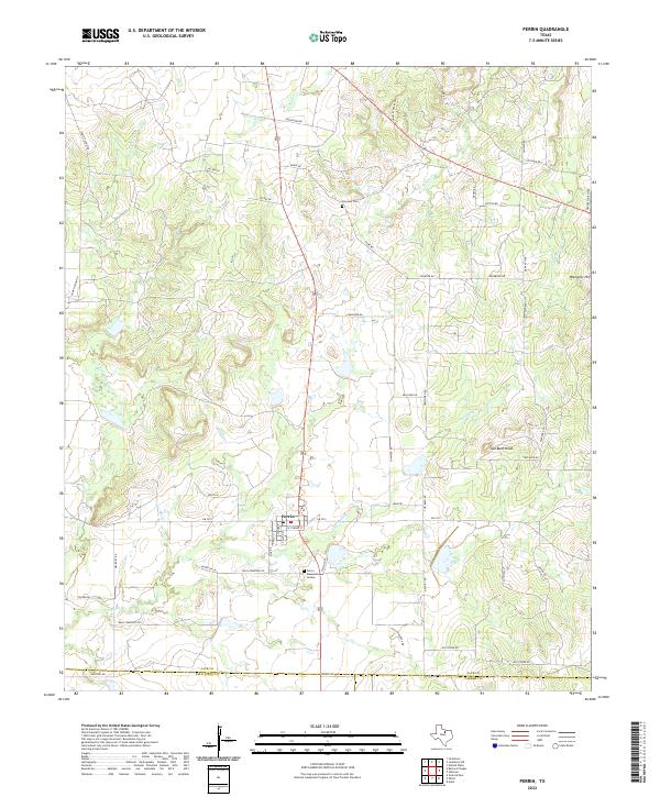Perrin topographic map thumbnail