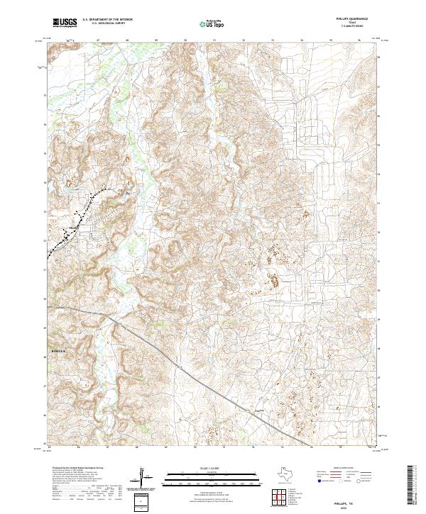 Phillips topographic map thumbnail