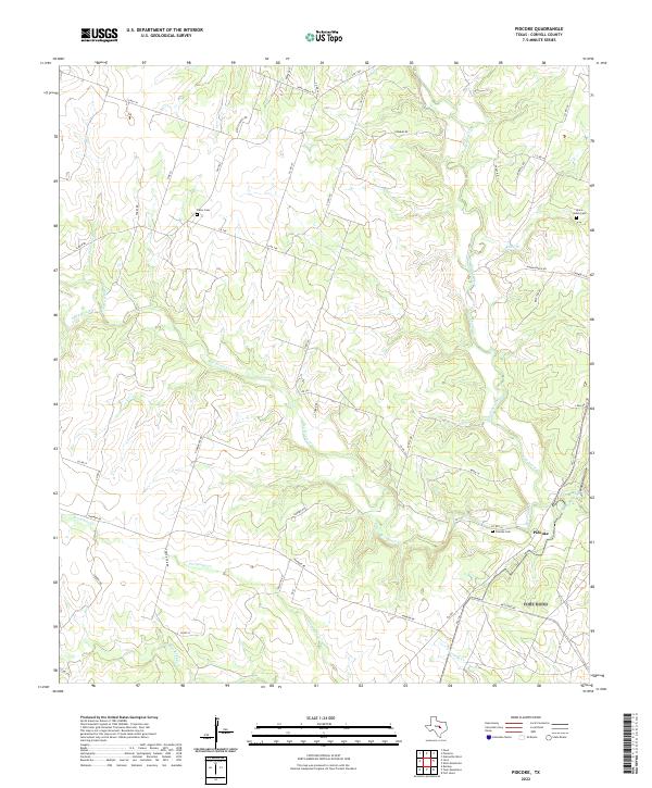 Pidcoke topographic map thumbnail