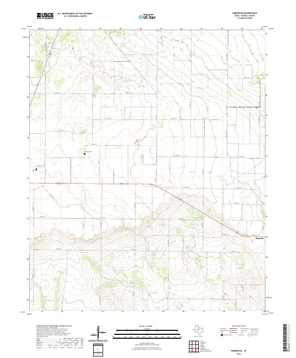 Pinkerton topographic map thumbnail