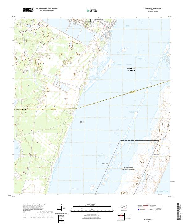 Pita Island 2022 topographic map thumbnail