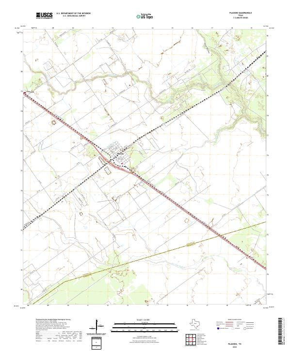Placedo topographic map thumbnail