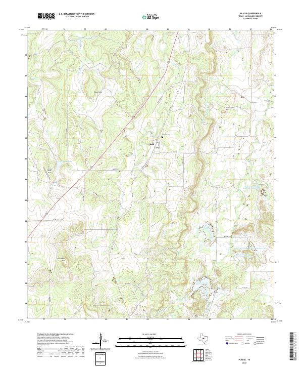 Placid topographic map thumbnail