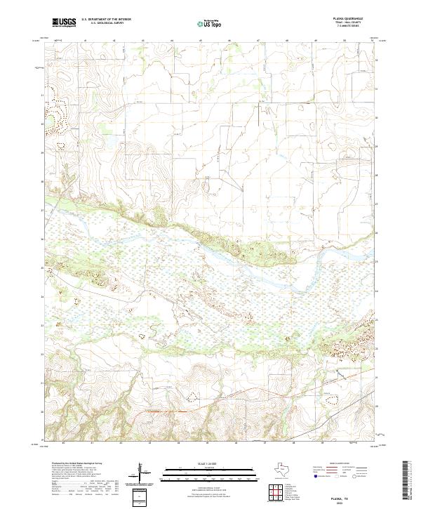 Plaska topographic map thumbnail