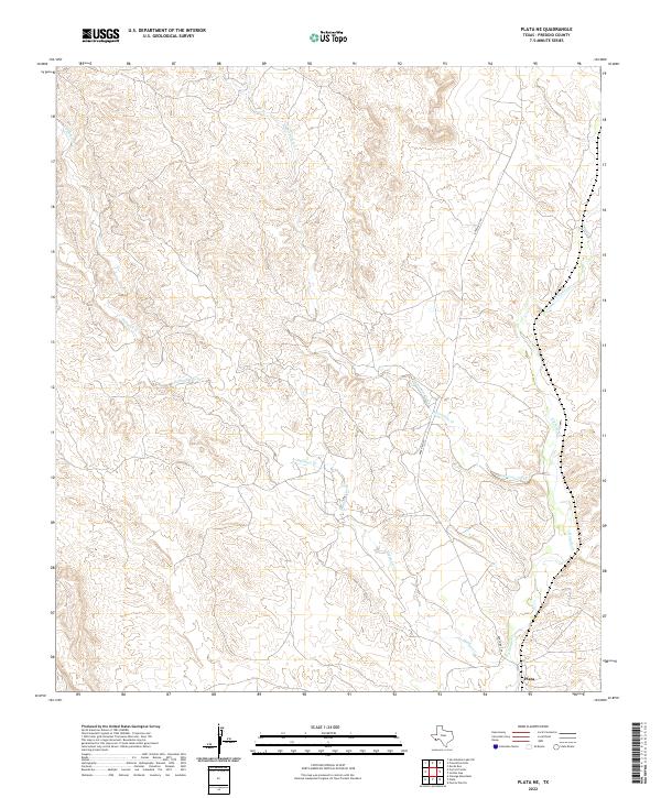 Plata NE topographic map thumbnail