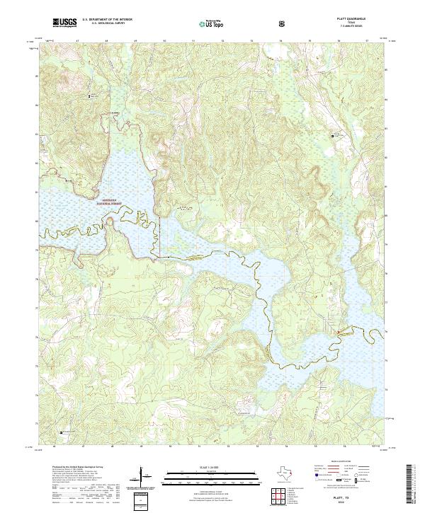 Platt topographic map thumbnail