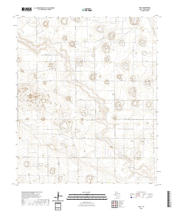 Pool 2022 topographic map thumbnail