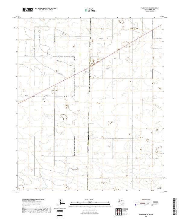 Prairieview SE 2022 topographic map thumbnail