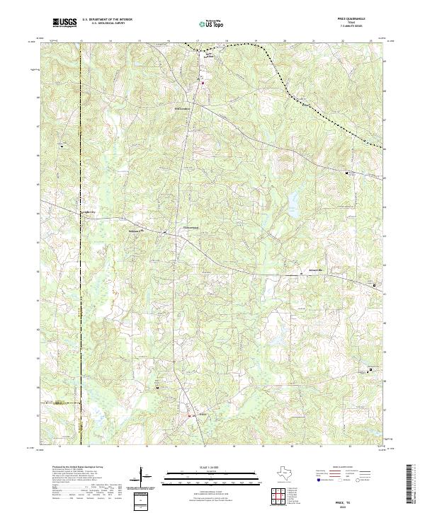 Price topographic map thumbnail