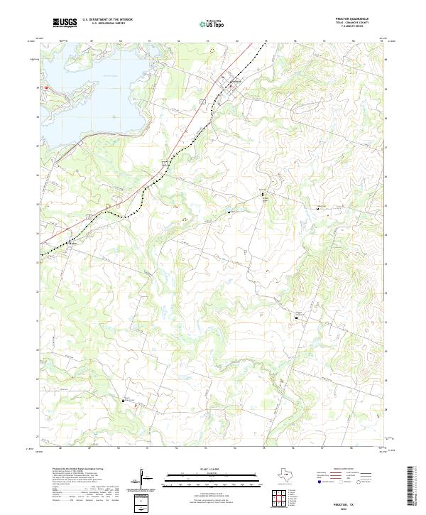 Proctor topographic map thumbnail