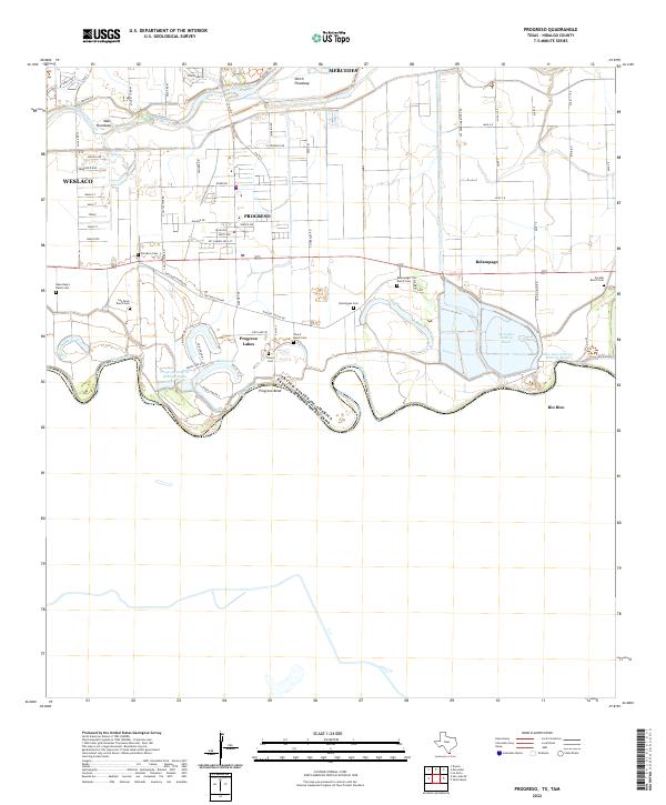 Progreso 2022 topographic map thumbnail