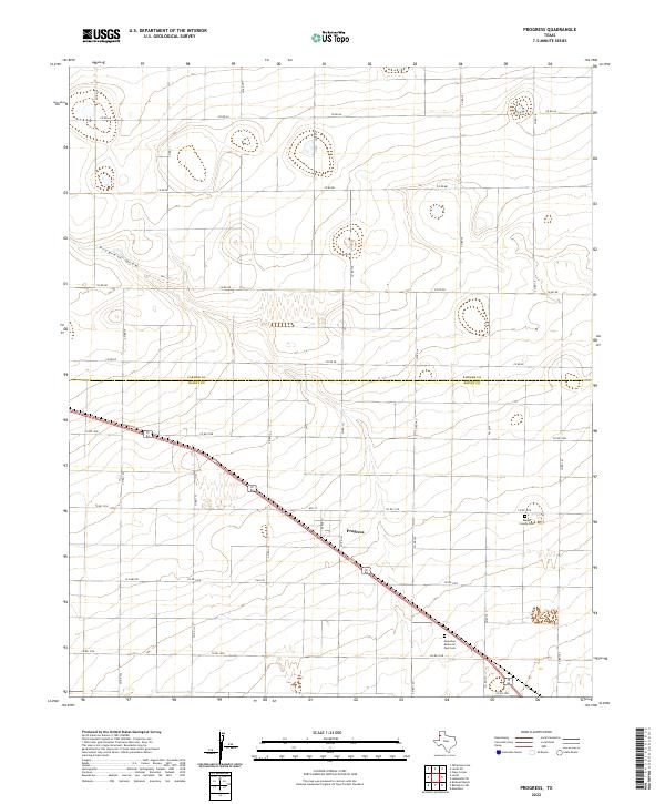 Progress 2022 topographic map thumbnail