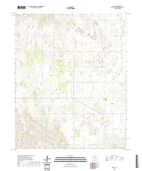 Quail topographic map thumbnail