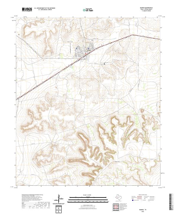 Rankin topographic map thumbnail