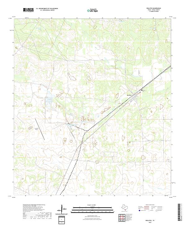 Realitos topographic map thumbnail