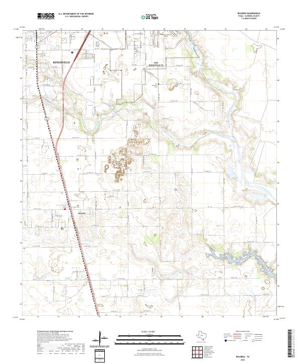 Ricardo topographic map thumbnail