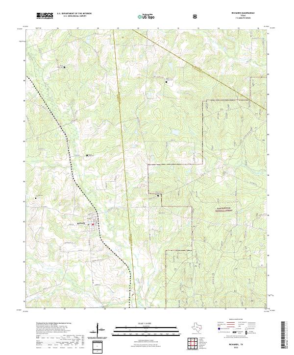 Richards topographic map thumbnail
