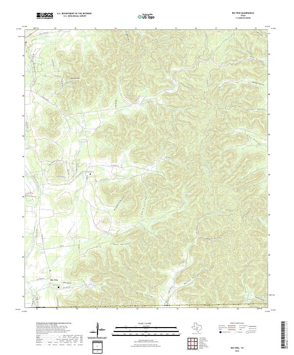 Rio Frio 2022 topographic map thumbnail