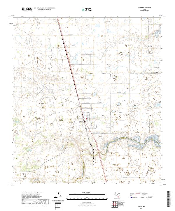 Riviera topographic map thumbnail
