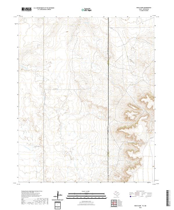 Rock Camp topographic map thumbnail
