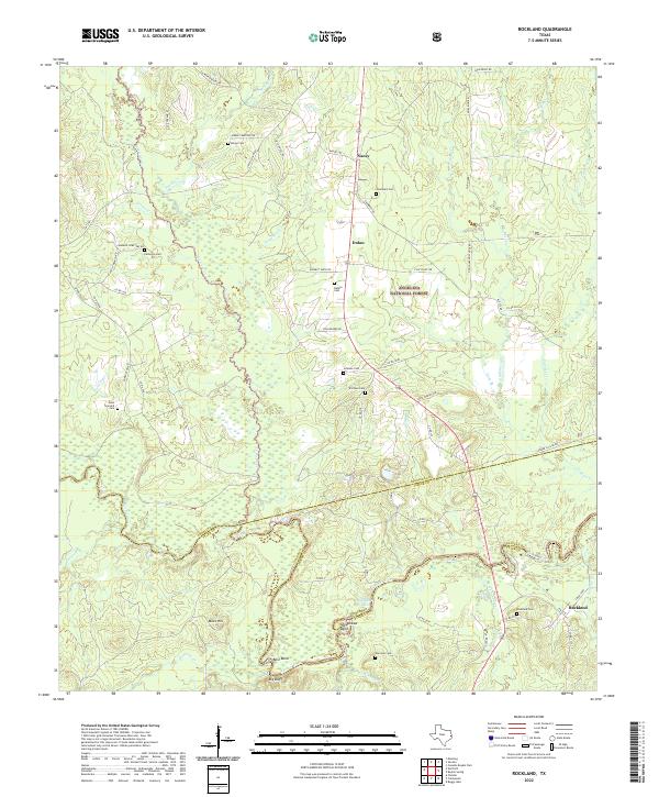 Rockland topographic map thumbnail