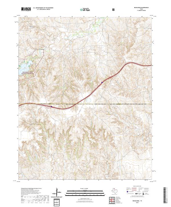 Rockledge topographic map thumbnail
