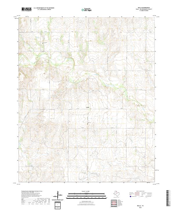 Rolla topographic map thumbnail