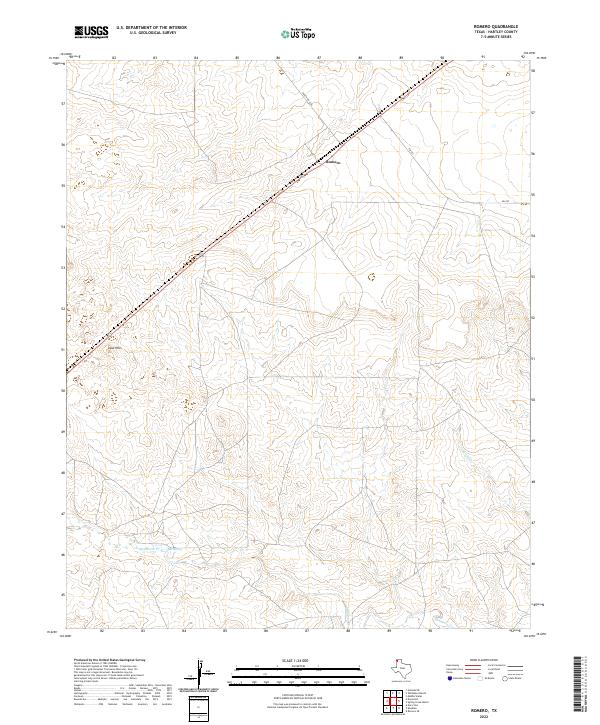 Romero topographic map thumbnail