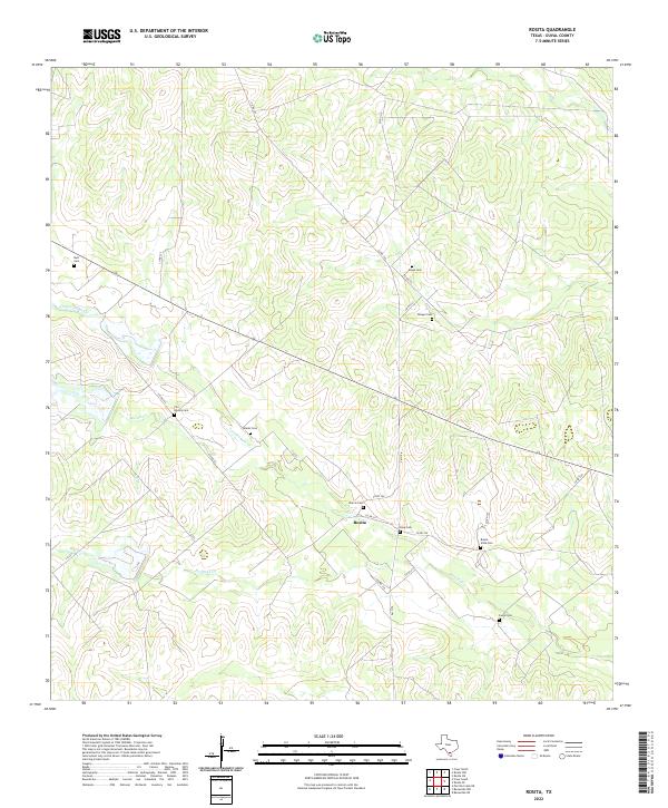 Rosita 2022 topographic map thumbnail