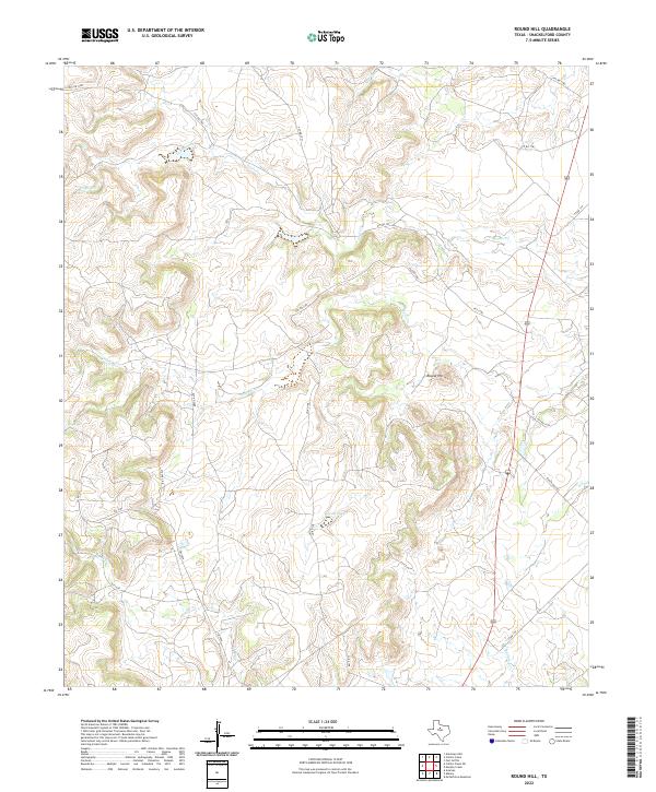 Round Hill topographic map thumbnail