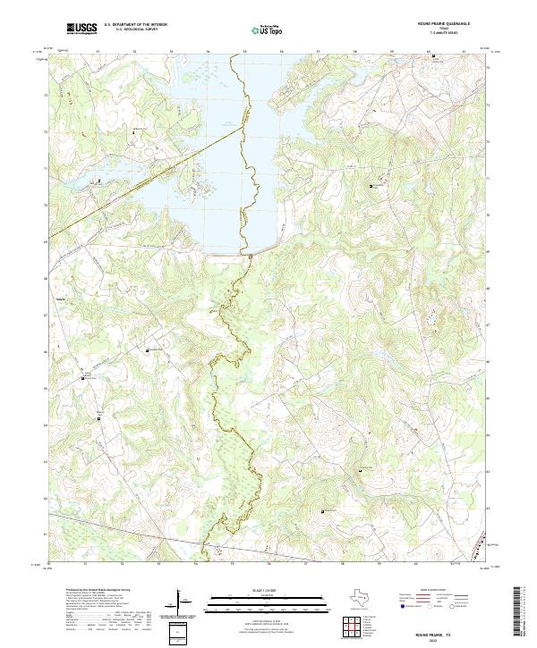Round Prairie 2022 topographic map thumbnail