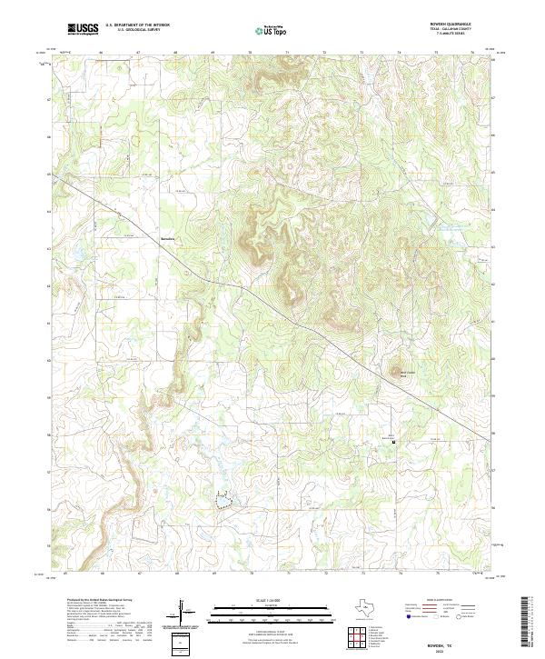 Rowden topographic map thumbnail