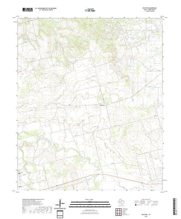 Royston topographic map thumbnail