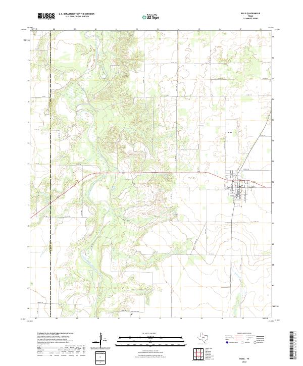 Rule topographic map thumbnail